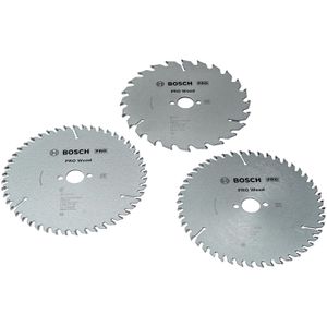 Kreissägeblatt Bosch PRO Wood, 2608644729, 3er Set