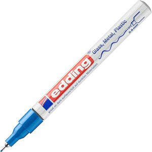 Lackmarker Edding 780, blau