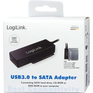 Logilink Usb Adapter F R Sata Festplatte Au Usb A Stecker Sata