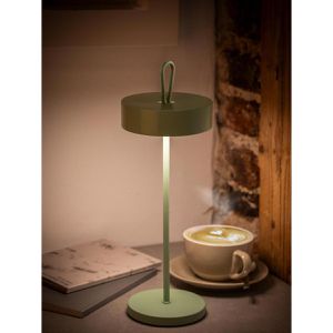 Produktbild für Tischlampe APS Cleo 17004, grün mit LED
