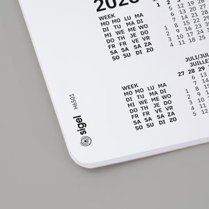 Produktbild für Schreibunterlage Sigel H6501, Dotted, weiß