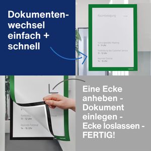 Produktbild für Inforahmen Magnetoplan 1131905 magnetofix, A4