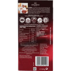 Produktbild für Tafelschokolade Lindt Zartbitter