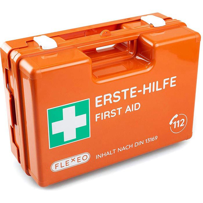 Erste-Hilfe-Koffer Flexeo DIN 13169 – Böttcher AG