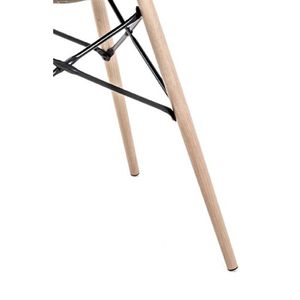 Produktbild für Sitzhocker Haku-Möbel Andante, 21839, bis 90 kg