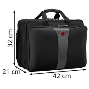 Produktbild für Laptoptasche Wenger Legacy, 600655, schwarz