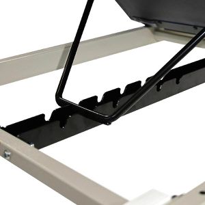 Produktbild für Behandlungsliege Teqler T146553, aus Metall, anthrazit