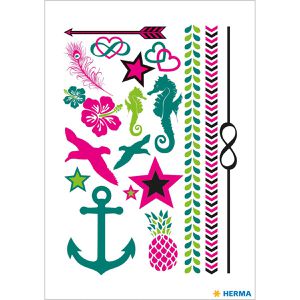 Produktbild für Temporäre-Tattoos Herma Display 15175, farbig