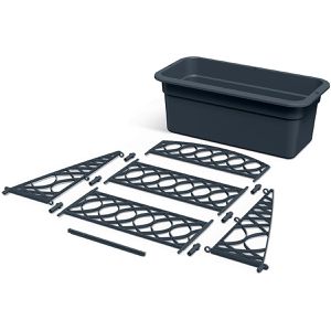 Produktbild für Pflanzkasten Prosperplast Bloma anthrazit