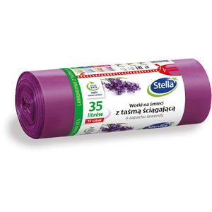 Müllbeutel Stella 009893 Lavendel, 35 Liter