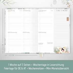 Produktbild für Buchkalender Häfft Chäff-Timer Blattgold 2025/2026