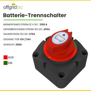 Produktbild für Batterietrennschalter Offgridtec 275 A, 12 - 48 V