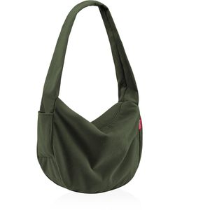 Produktbild für Umhängetasche Reisenthel Moonbag, Polyester, cord dark matcha