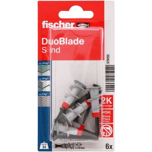 Produktbild für Schrauben-Dübel-Set Fischer 579155, DuoBlade S