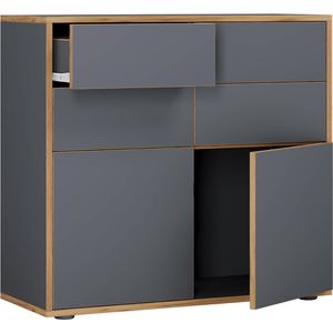 Kommode VCM Salia 920814, anthrazit