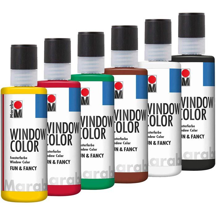 Marabu Fenstermalfarben fun&fancy, Farmers World, 6 Farben Marabu Fenstermalfarben fun&fancy, Farmers World, 6 Farben