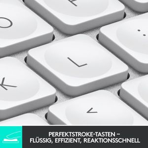 Produktbild für Tastatur Logitech MX Keys Mini Pale Gray