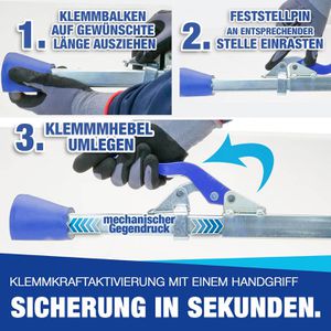 Produktbild für Rundsperrbalken NTG LS8584, Klemmbalken, Aluminium