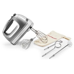 Produktbild für Handmixer KitchenAid 5KHM9212ECU, silber, 9 Geschwindigkeiten