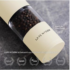 Produktbild für Gewürzmühle LARS-NYSØM Sjael Almond Beige, Höhe 11,6 cm
