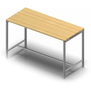 Produktbild für Stehtisch Quadrifoglio Idea+, buche / silber