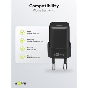 Produktbild für USB-Ladegerät Goobay Nano 65403, 20 Watt