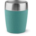 Isolierbecher Emsa Travel Cup 514516, 200 ml Edelstahl doppelwandig, limette
