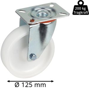 Produktbild für Schwerlastrolle Dörner+Helmer 728171, Lenkrolle