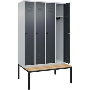 Spind CP-Möbel Classic PLUS, anthrazit