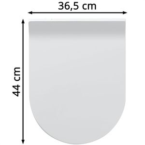 Produktbild für WC-Sitz Tiger Veiros 250980646, D-Form, aus Thermoplast