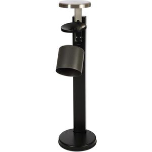 Produktbild für Aschenbecher TKG Rondo Senior, graphit, Outdoor, mit Dach