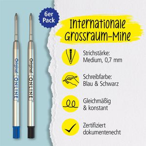 Produktbild für Kugelschreiberminen Online 70037
