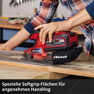 Produktbild für Schwingschleifer Einhell TC-OS18/187 Li Solo, Akku