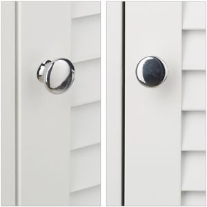 Produktbild für Badschrank Relaxdays 10032189, mit 4 Füßen, weiß