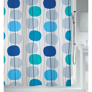 Produktbild für Duschvorhang Spirella Anti-Schimmel Mobile, 180 x 200 cm