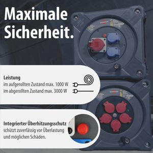Produktbild für Kabeltrommel Brennenstuhl Professional KD3200, für außen IP44