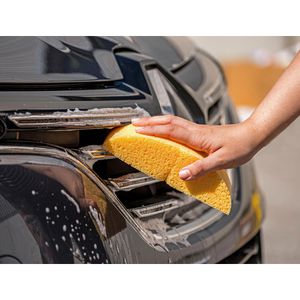 Produktbild für Autoschwamm APA Softclean halbrund, 19660, aus Schaumstoff