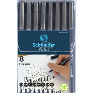 Fineliner Schneider Pictus, 197598, schwarz