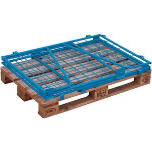 Produktbild für Palettenaufsatz VARIOfit Typ 63, pa-080.026, blau, Stahl