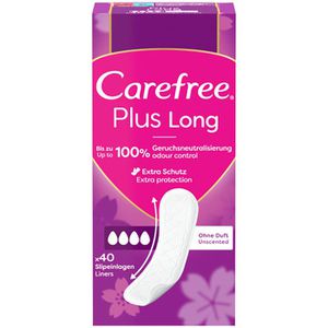 Slipeinlagen Carefree Plus Long