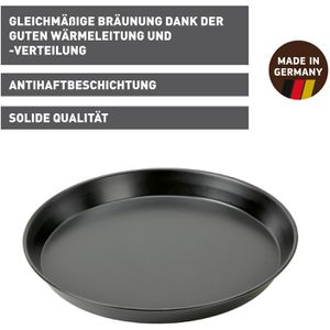 Produktbild für Pizzablech Kaiser Classic, antihaftbeschichtet, rund