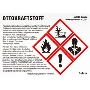 Produktbild für Gefahrgutaufkleber Böttcher-AG 306100