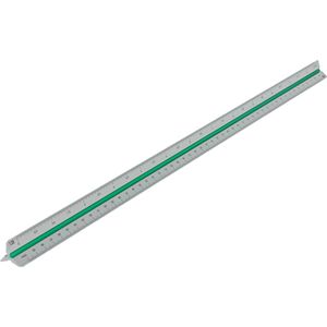 Produktbild für Dreikantmaßstab Rumold 195/1/50 Aluminium, 50cm