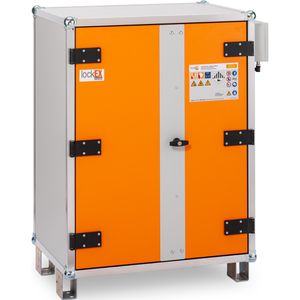 Produktbild für Akku-Ladeschrank CEMO Premium Plus 8/10, mit 18 Steckdosen