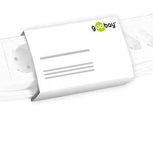 Produktbild für Steckdosenleiste Goobay 45193, mit 3m Kabel