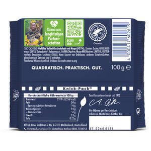 Produktbild für Tafelschokolade Ritter-Sport Nugat