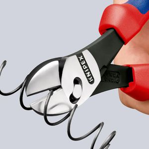 Produktbild für Seitenschneider Knipex 7372180 TwinForce,Kraft-Seitenschneider