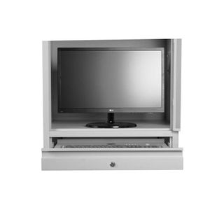 Produktbild für Computerschrank G-Office IPC/M1, lichtgrau