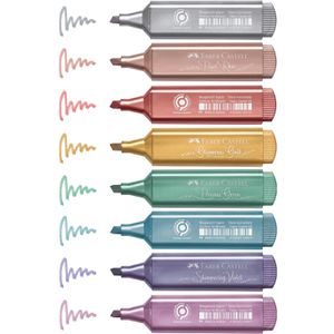 Textmarker Faber-Castell Textliner 46, 8 Stück