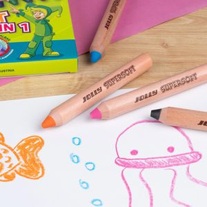 Produktbild für Buntstifte Jolly Supersoft 3 in 1, 5956-0002